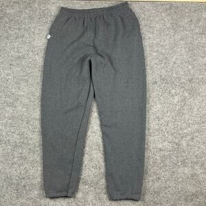 Russell Athletic Sweatpants Mens Size XXL Dark Gray Fleece Joggers Casual